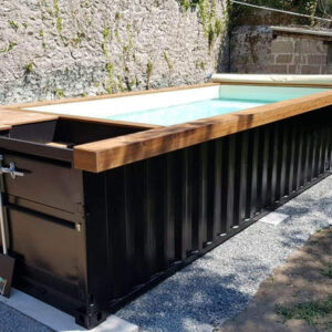 Contenedor piscina de 20 pies