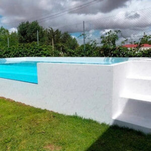 Alternative view of Piscina elevada acero rígido ilú pro 2250