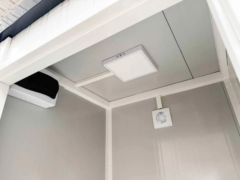 Contenedor sanitario doble con wc (240x120m)nuevo - Imagen 12