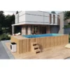 Piscina elevada a contracorriente de 485×235