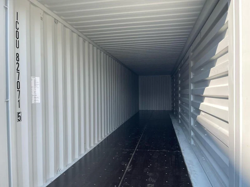 Contenedor marítimo de 40 pies con apertura lateral - (nuevo) - Imagen 7