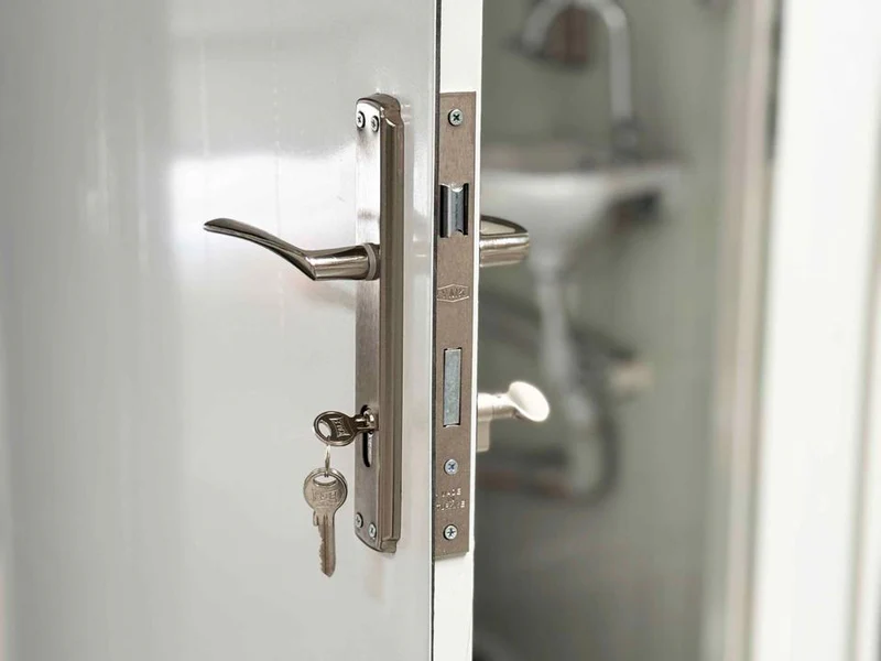 Contenedor sanitario doble con wc (240x120m)nuevo - Imagen 10