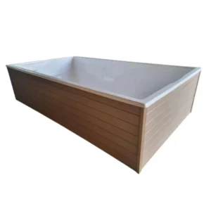 Piscina elevada wpc