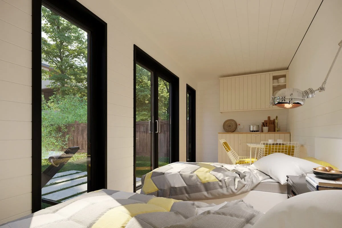 V4″ 6x2m contêiner casa de jardim - Imagen 5