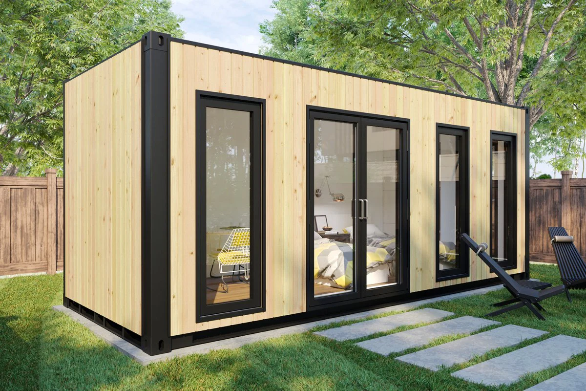V4″ 6x2m contêiner casa de jardim